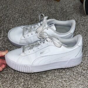 White Puma Sneakers